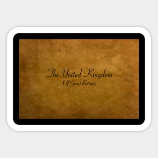 United Kingdom Sticker